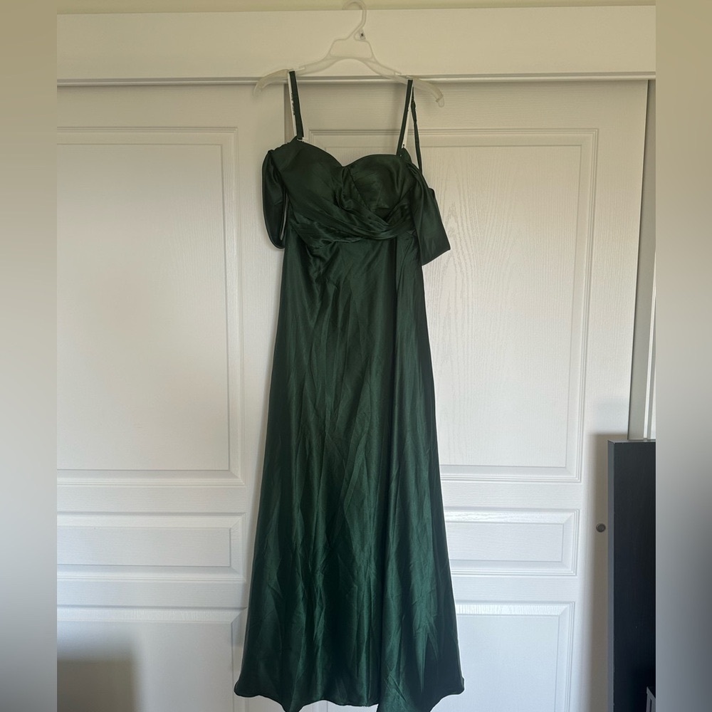 Dark emerald green Long dress